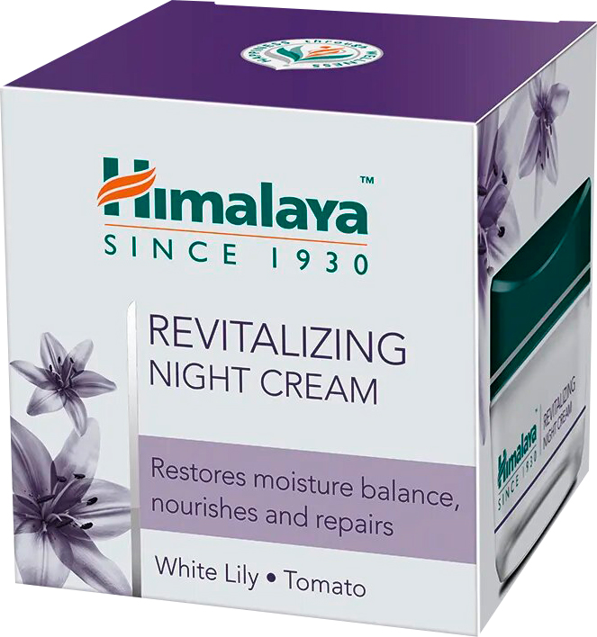 Крем для обличчя нічний Himalaya Herbals відновлювальний 50млфото3