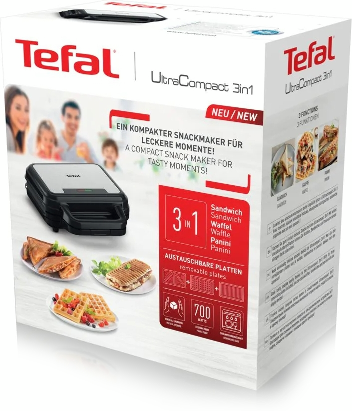 Мультимейкер Tefal UltraCompact 3in1 SW383D10 фото 9