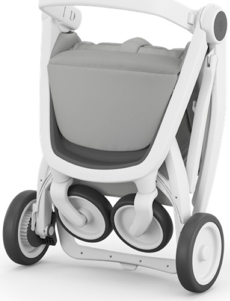 Прогулянкова коляска Greentom Classic Grey-White (8718858972302)фото4