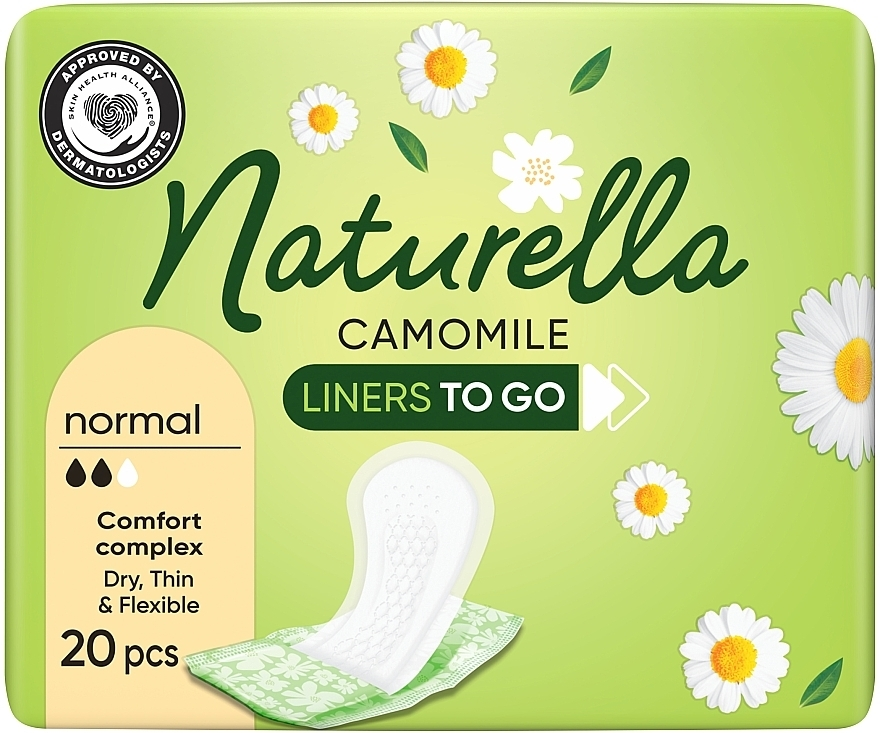 Прокладки гігієнічні щоденні Naturella Camomile Normal Single в індивідуальній упаковці 20штфото2