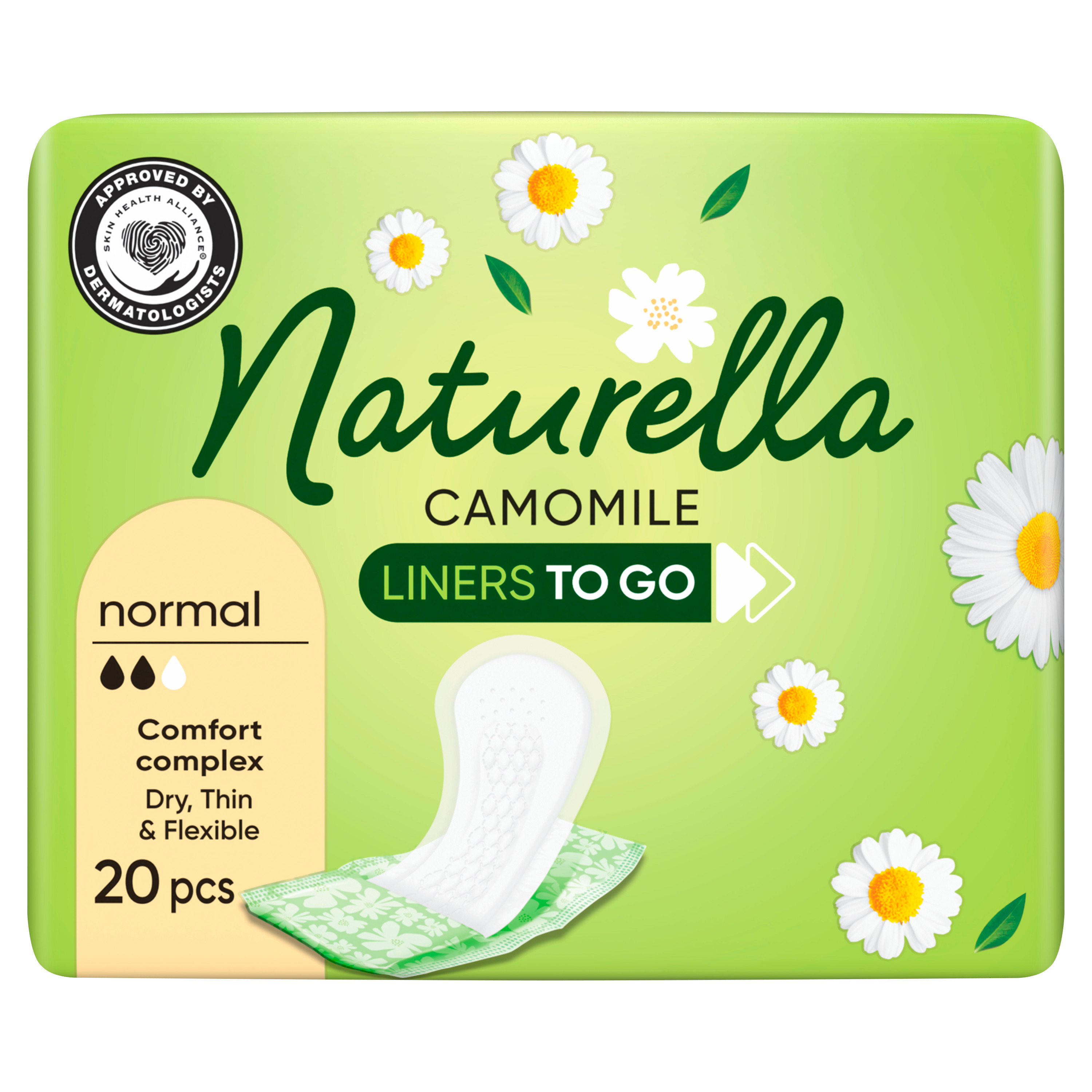 Щоденні прокладки Naturella Normal To Go в індивідуальній упаковці 20 штфото2