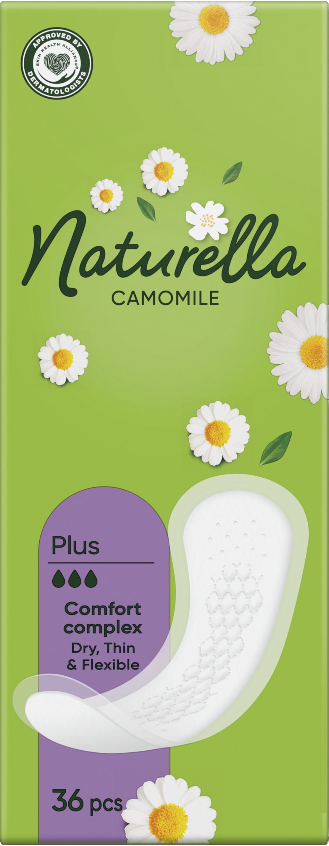 Ежедневные прокладки Naturella Plus Camomile 36 шт фото 