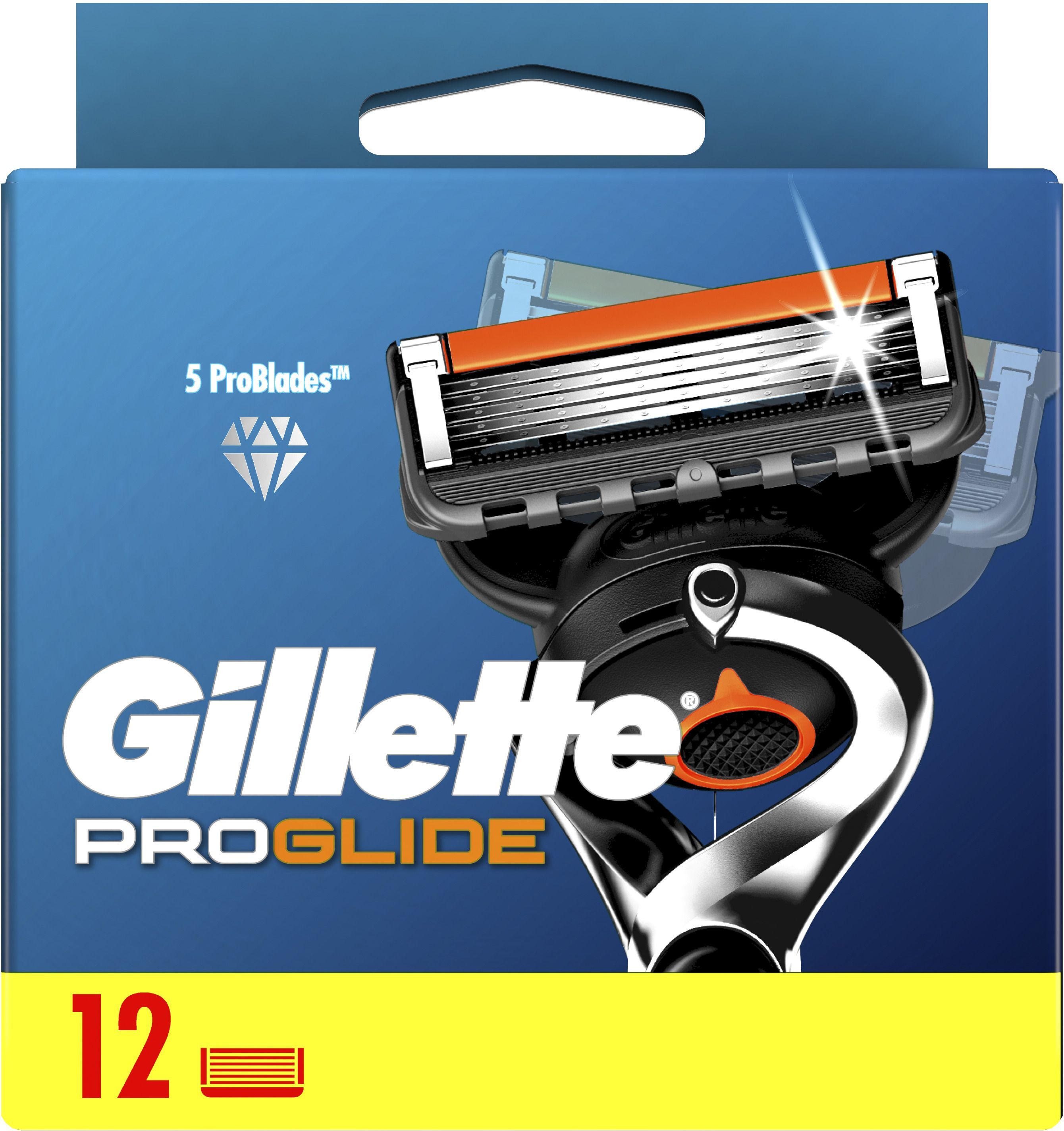 Змінні картриджі для гоління Gillette Fusion 5 Proglide 12 штфото2