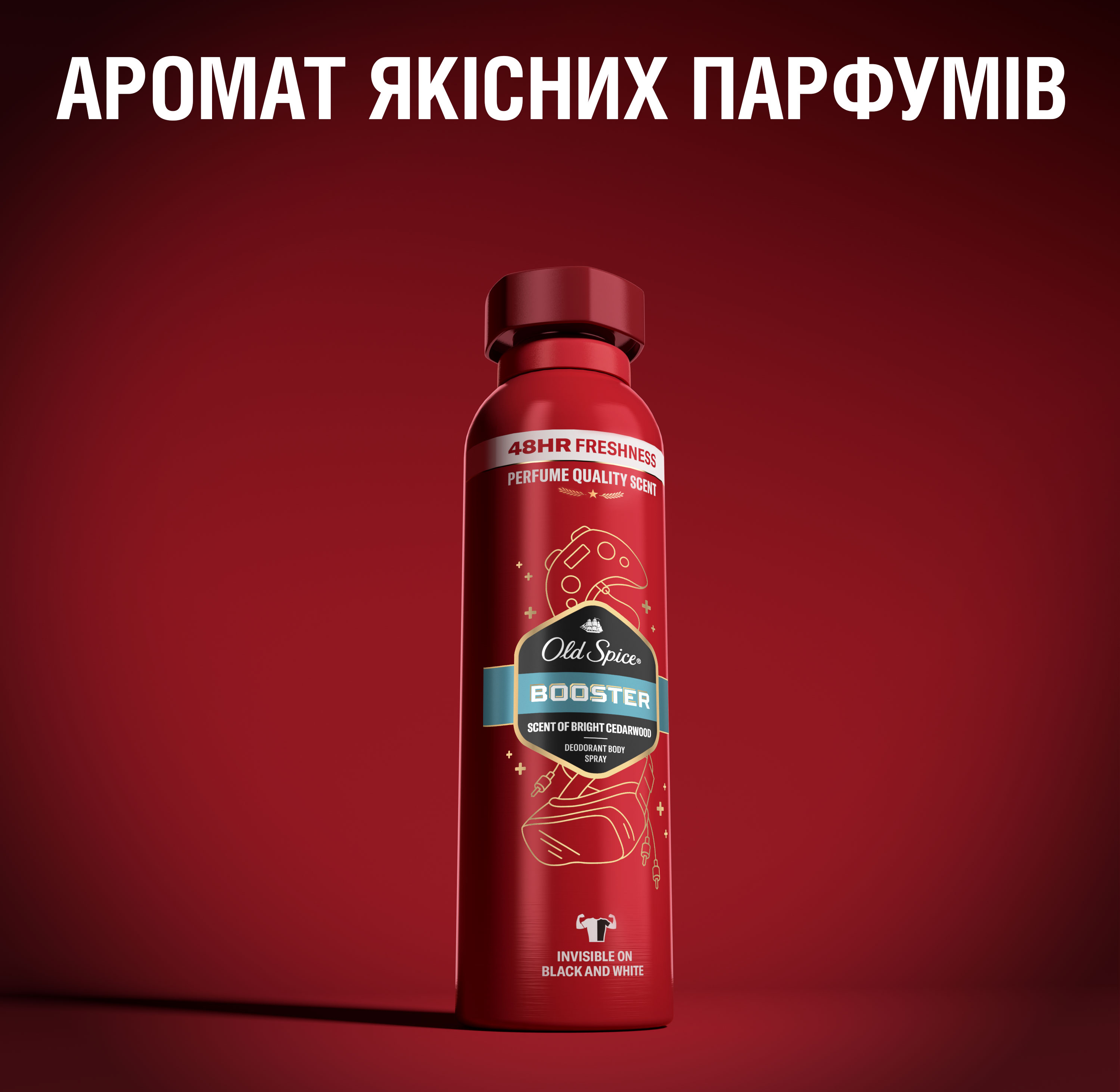 Дезодорант Аерозольний Old Spice Booster 150млфото6