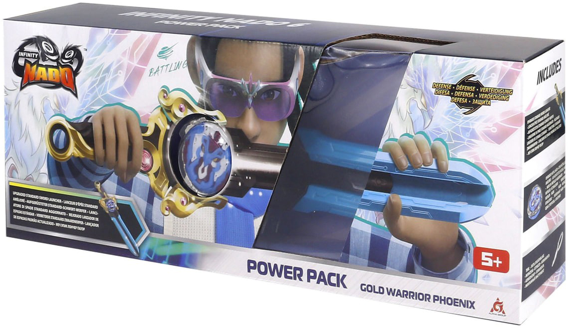 Волчок Infinity Nado VI Power Pack Золотой Воин Феникс (Gold Warrior Phoenix) (EU654115) фото 3