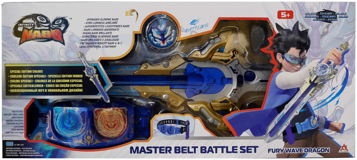 Набор Infinity Nado VI Master Belt Battle Set Яростный Дракон (Fury Wave Dragon) (EU654162) фото 2
