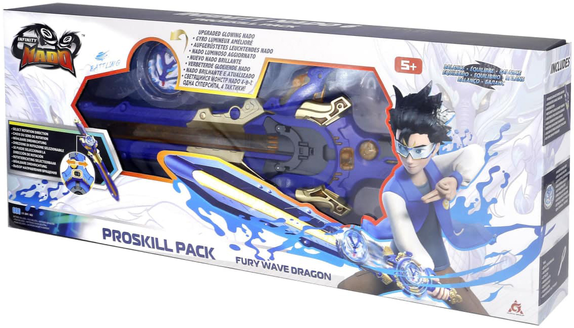 Дзиґа Infinity Nado VI Proskill Pack Шалений Дракон (Fury Wave Dragon) (EU654211)фото3