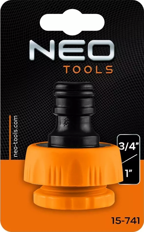 Коннектор для крана Neo Tools 3/4",1", с внутренней резьбой (15-741) фото 8