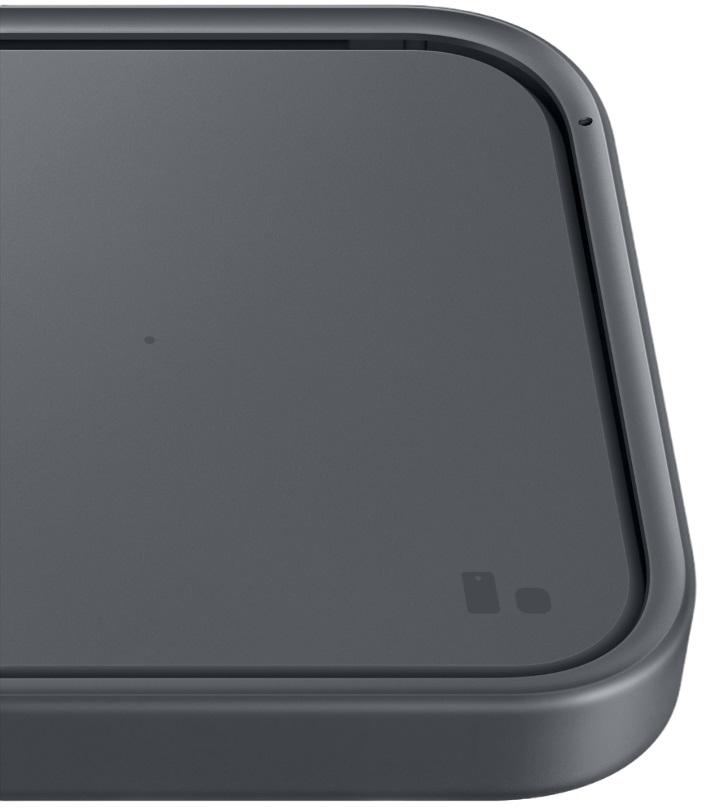 Беспроводное зарядное устройство Samsung 15Вт с блоком питания, Dark Grey (EP-P2400TBEGEU) фото 4