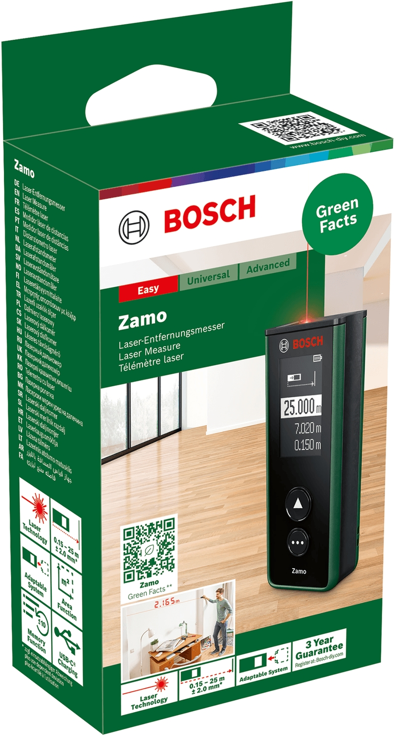 Дальномер лазерный Bosch Zamo (0.603.672.900) фото 6