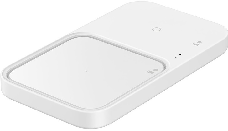 Беспроводное зарядное устройство Samsung Duo 15Вт с блоком питания White (EP-P5400TWEGEU) фото 5