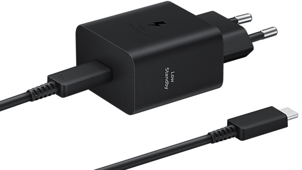 Сетевое зарядное устройство Samsung 45Вт USB-С PD PPS, кабель USB-C - USB-C, 1.8м Black (EP-T4511XBEGEU) фото 2