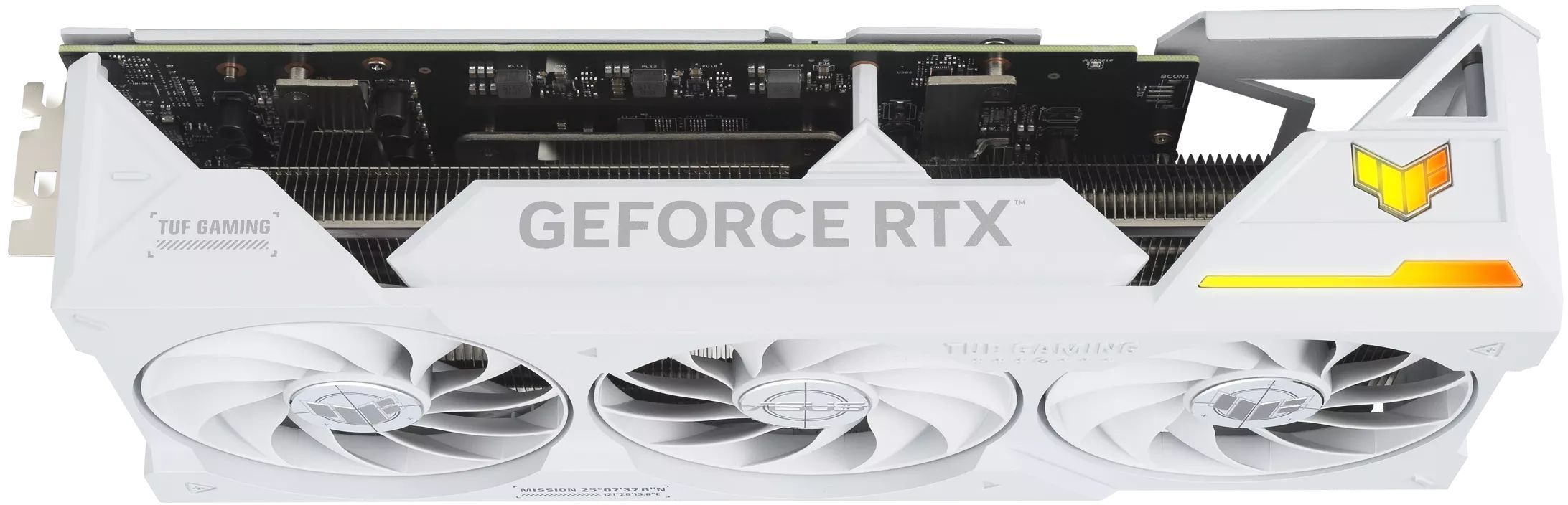 Видеокарта ASUS GeForce RTX 4070 Ti SUPER 16GB GDDR6X OC белий TUF-RTX4070TIS-O16G-BTF-WHITE (90YV0KI0-M0NA00) фото 9