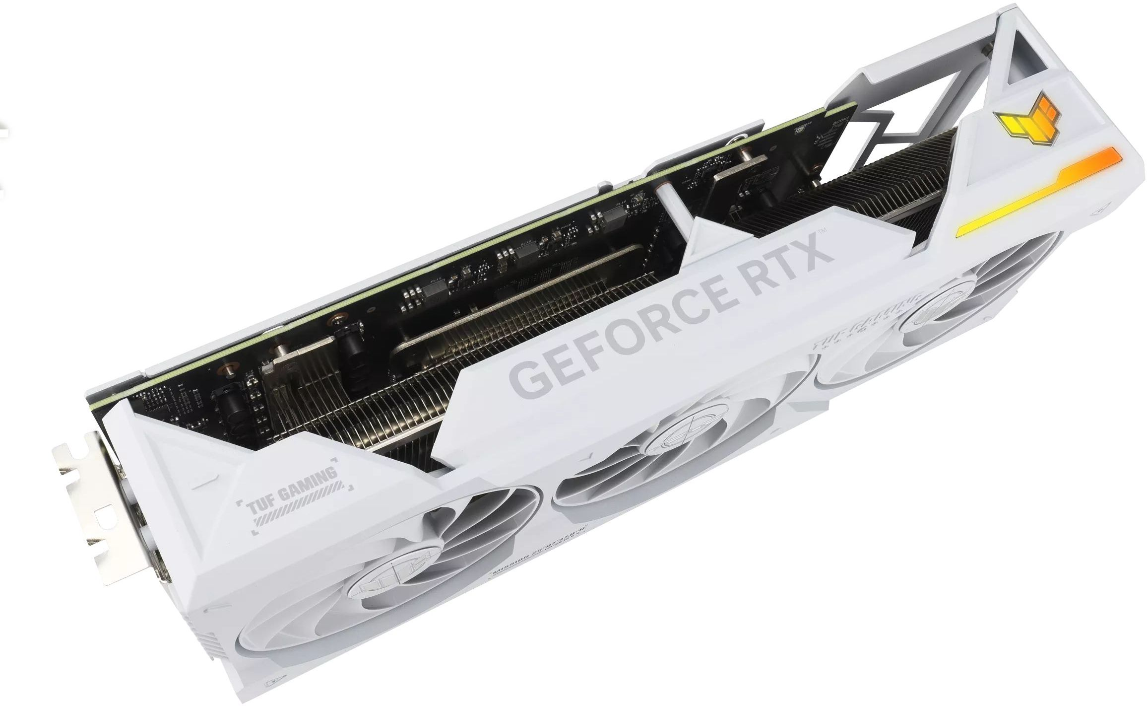 Видеокарта ASUS GeForce RTX 4070 Ti SUPER 16GB GDDR6X OC белий TUF-RTX4070TIS-O16G-BTF-WHITE (90YV0KI0-M0NA00) фото 8
