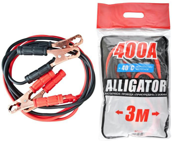 Провода пусковые Alligator 400А 3м (BC642) фото 2