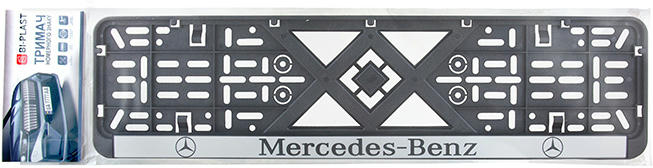Рамка номерного знака Bi-Plast Mercedes-Benz (BP-228) фото 2