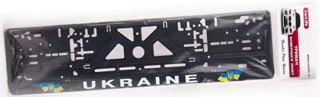 Рамка номерного знаку СarLife Україна (NH04)фото2
