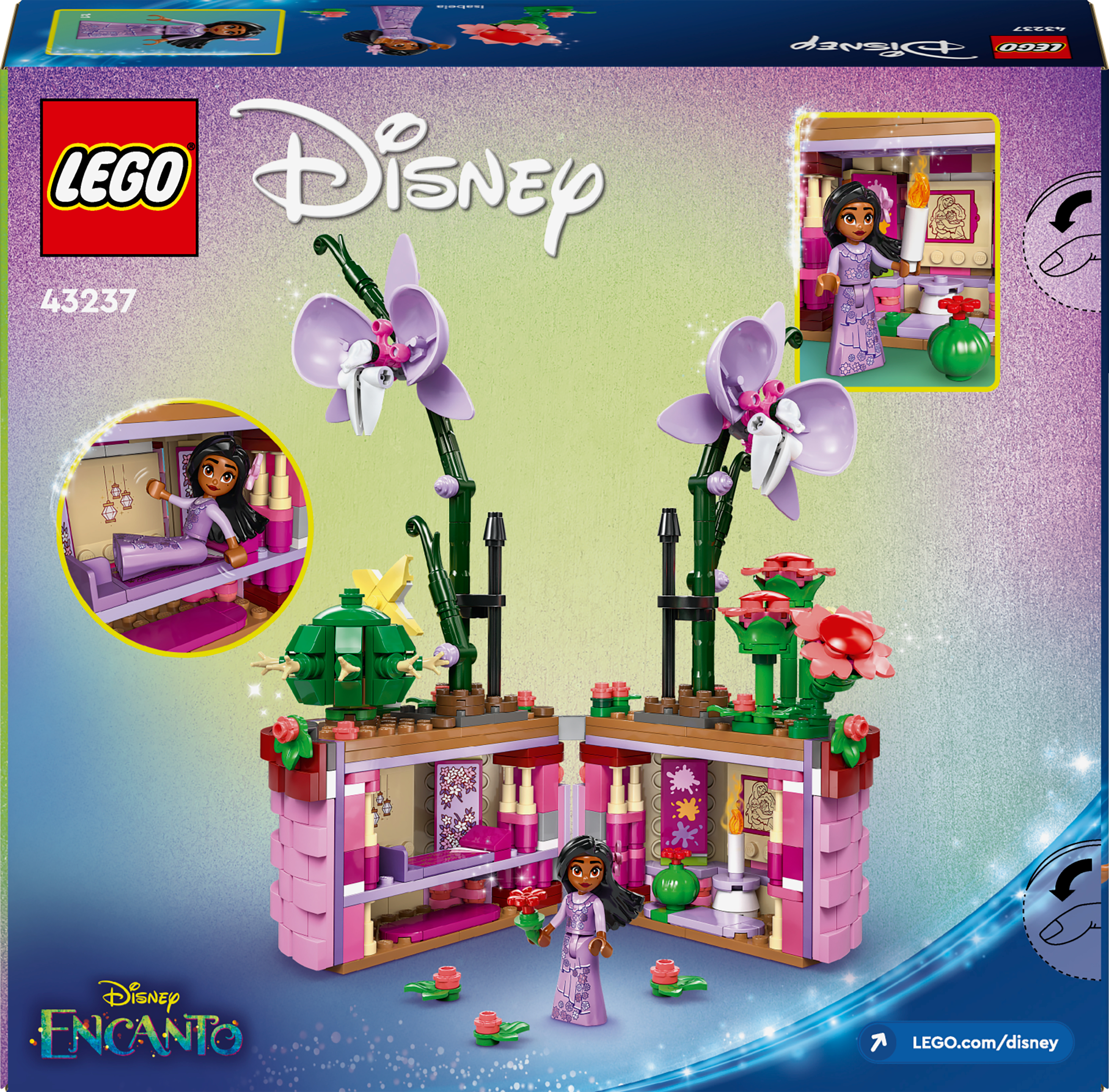 LEGO 43237 Disney Princess Квітковий горщик Ізабелифото13