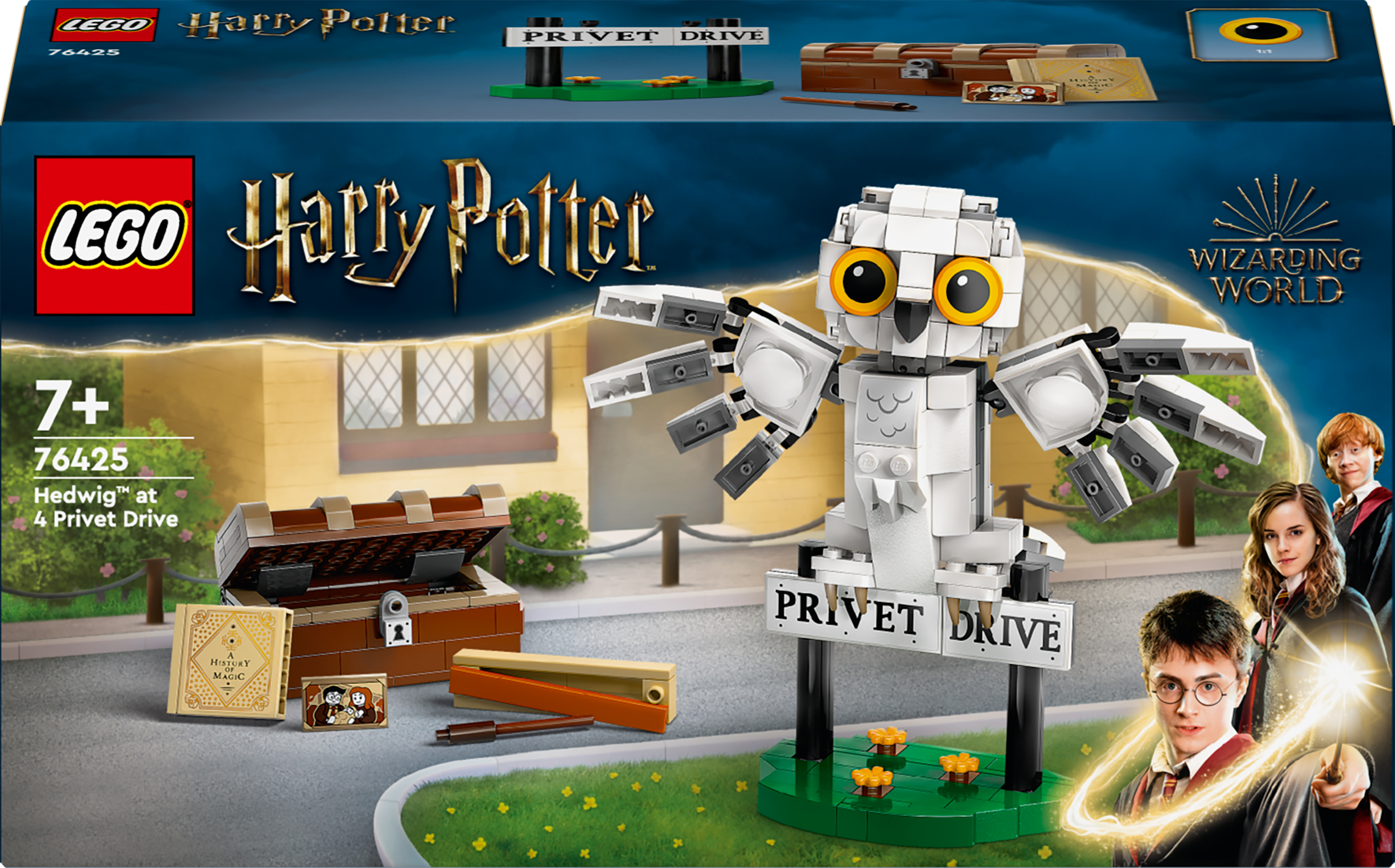 LEGO 76425 Harry Potter Гедвіга на Тисовій вулиці, 4фото2