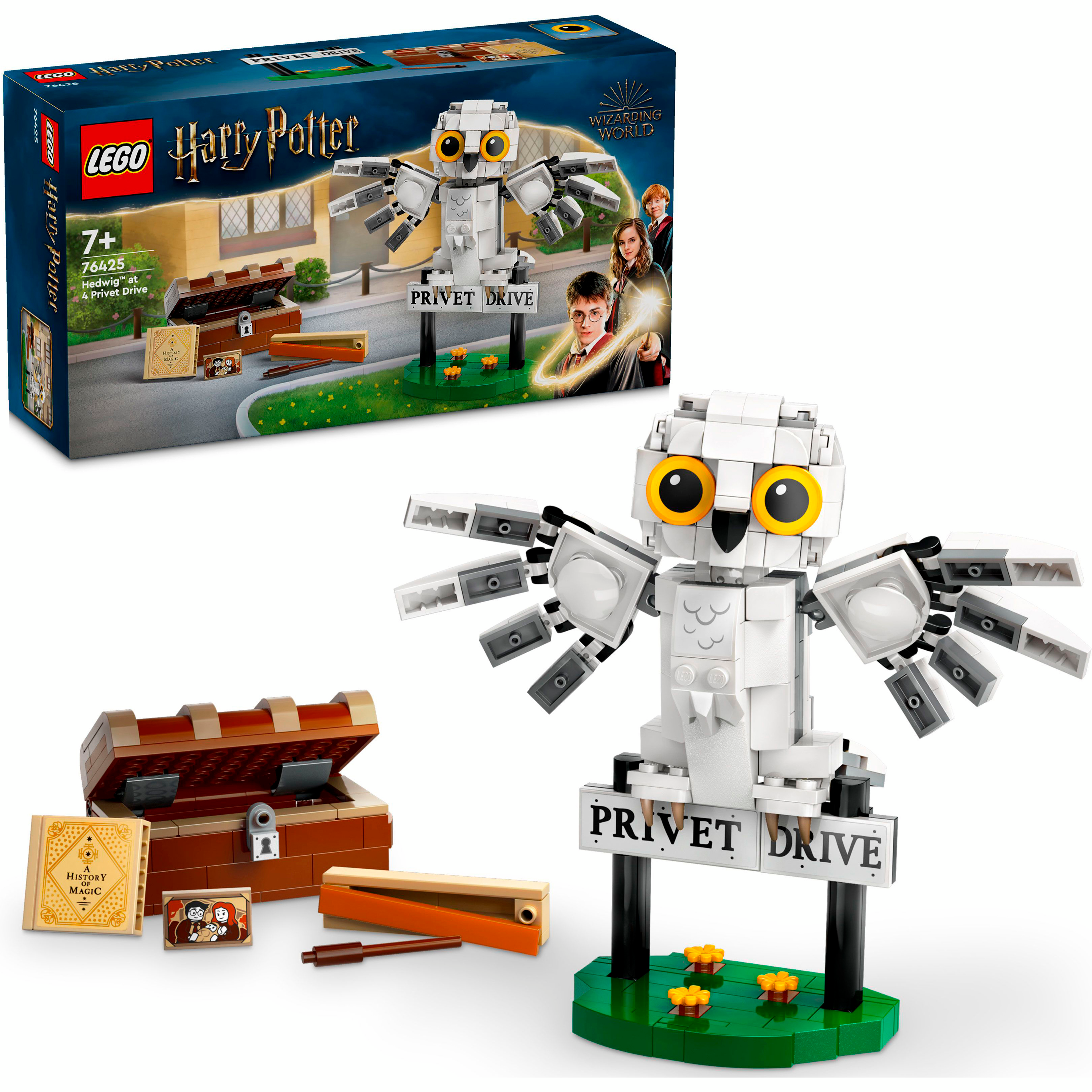 LEGO 76425 Harry Potter Гедвіга на Тисовій вулиці, 4фото10
