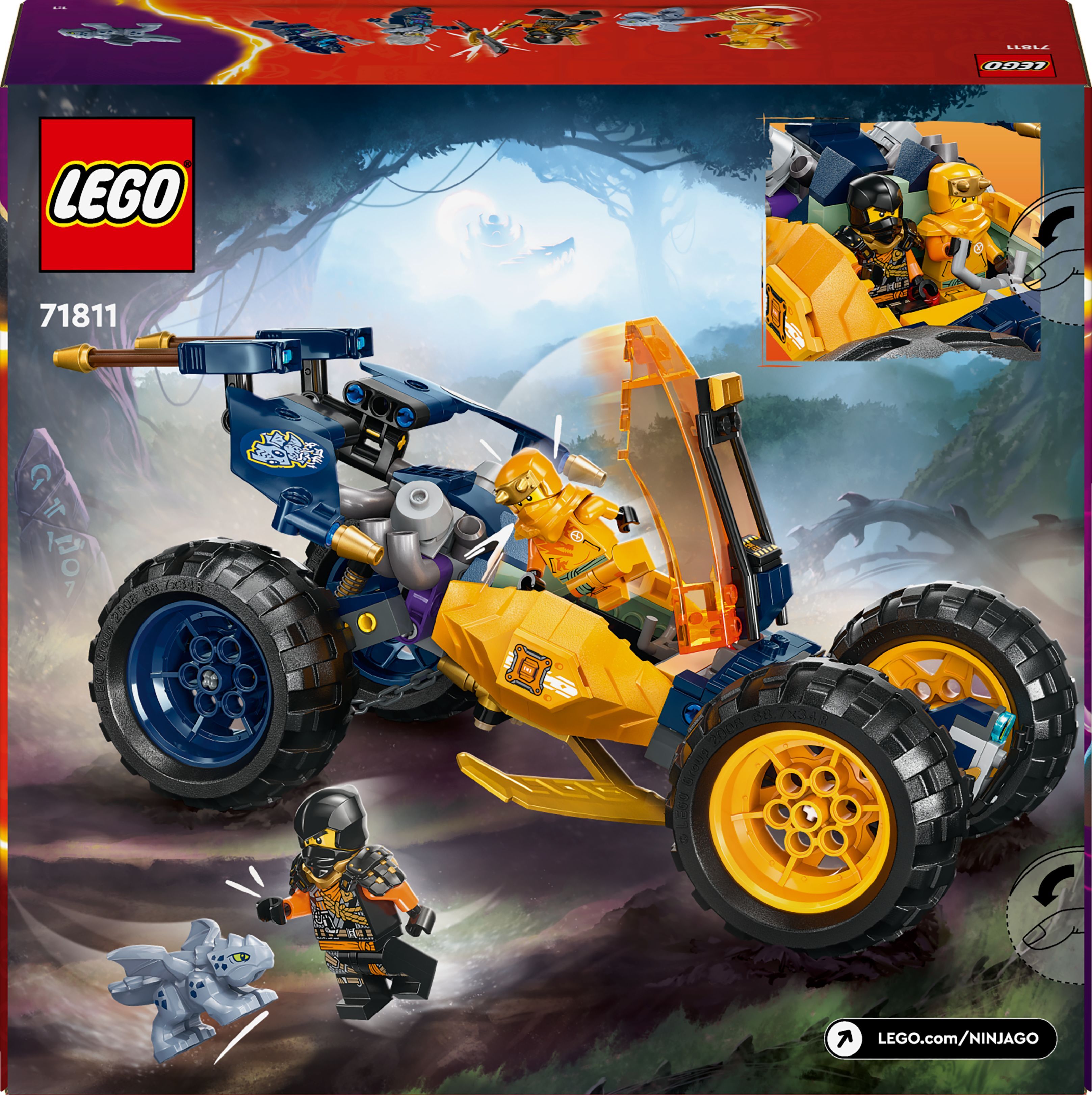 LEGO 71811 Ninjago Баги для бездорожья ниндзя Арин фото 11