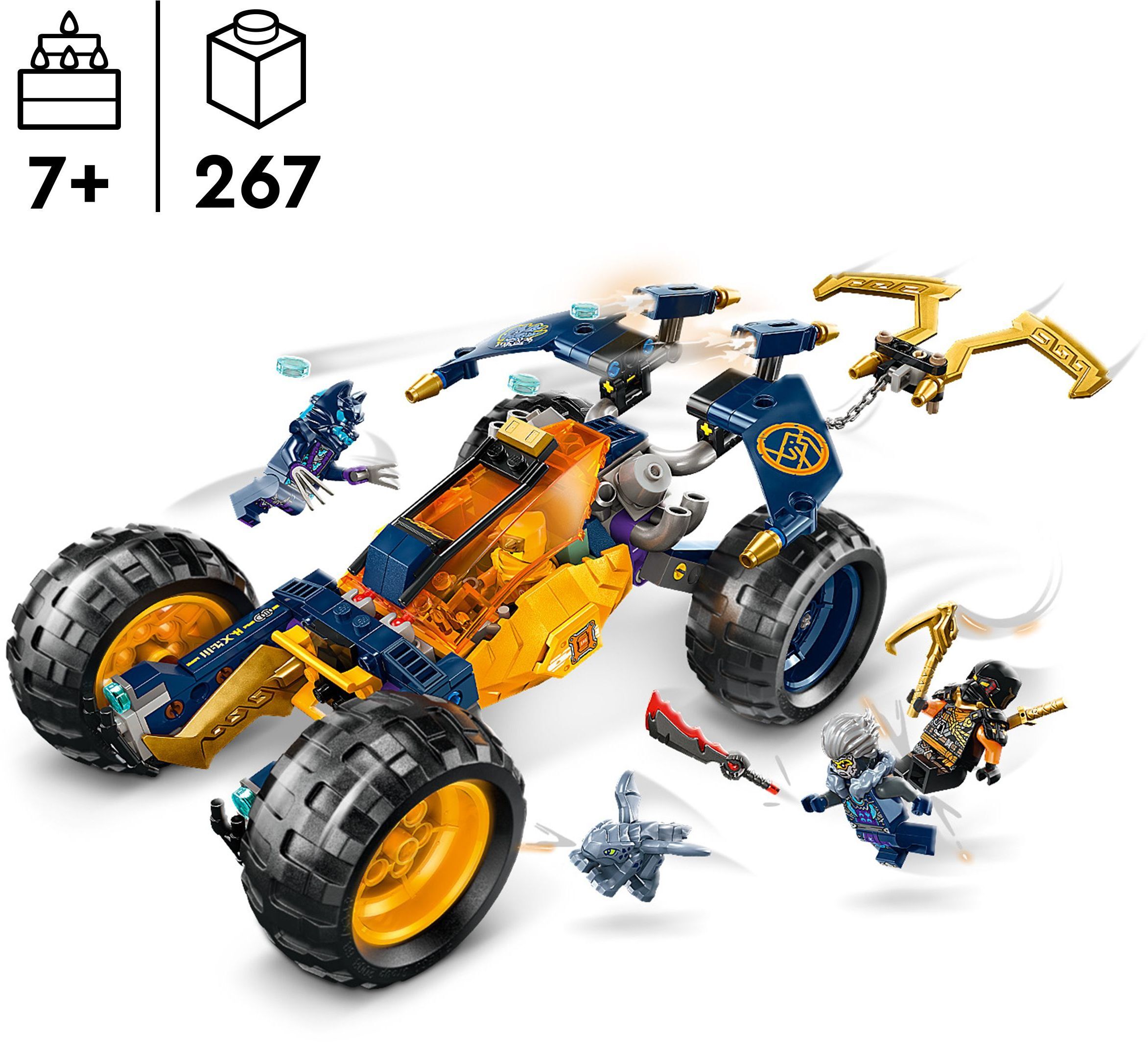 LEGO 71811 Ninjago Баги для бездорожья ниндзя Арин фото 2