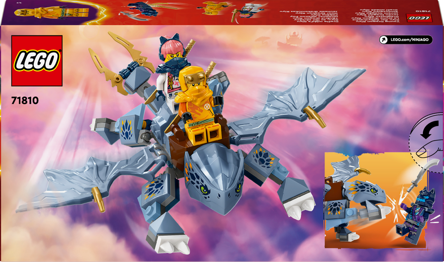 LEGO 71810 Ninjago Молодой дракон Рию фото