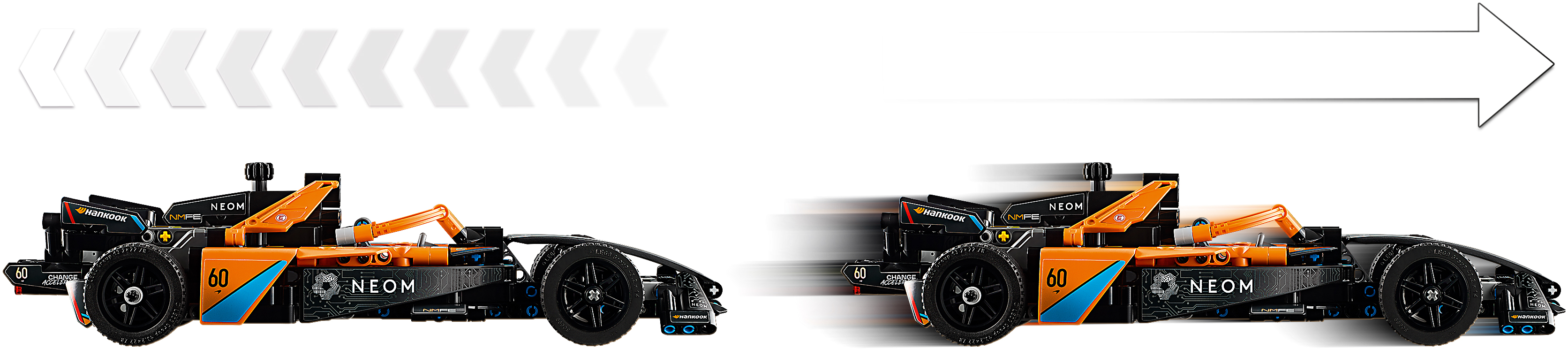 LEGO 42169 Technic Автомобиль для гонки NEOM McLaren Formula E фото 11