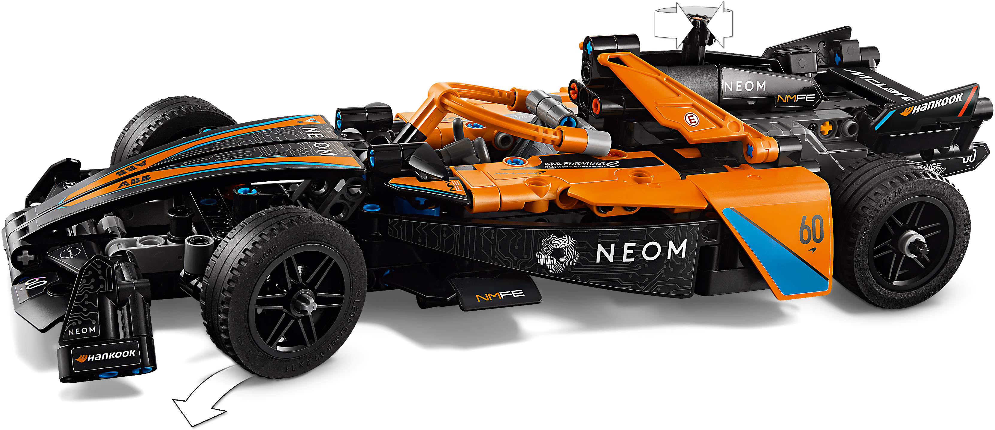 LEGO 42169 Technic Автомобиль для гонки NEOM McLaren Formula E фото 10