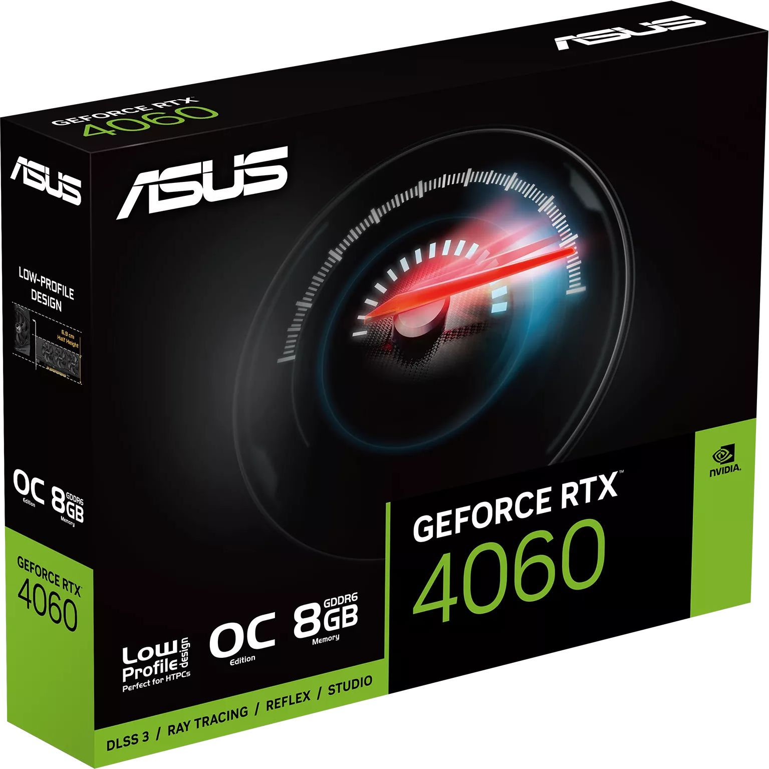 Видеокарта ASUS GeForce RTX 4060 8GB GDDR6 OC low profile (90YV0JL0-M0NA00) фото 5