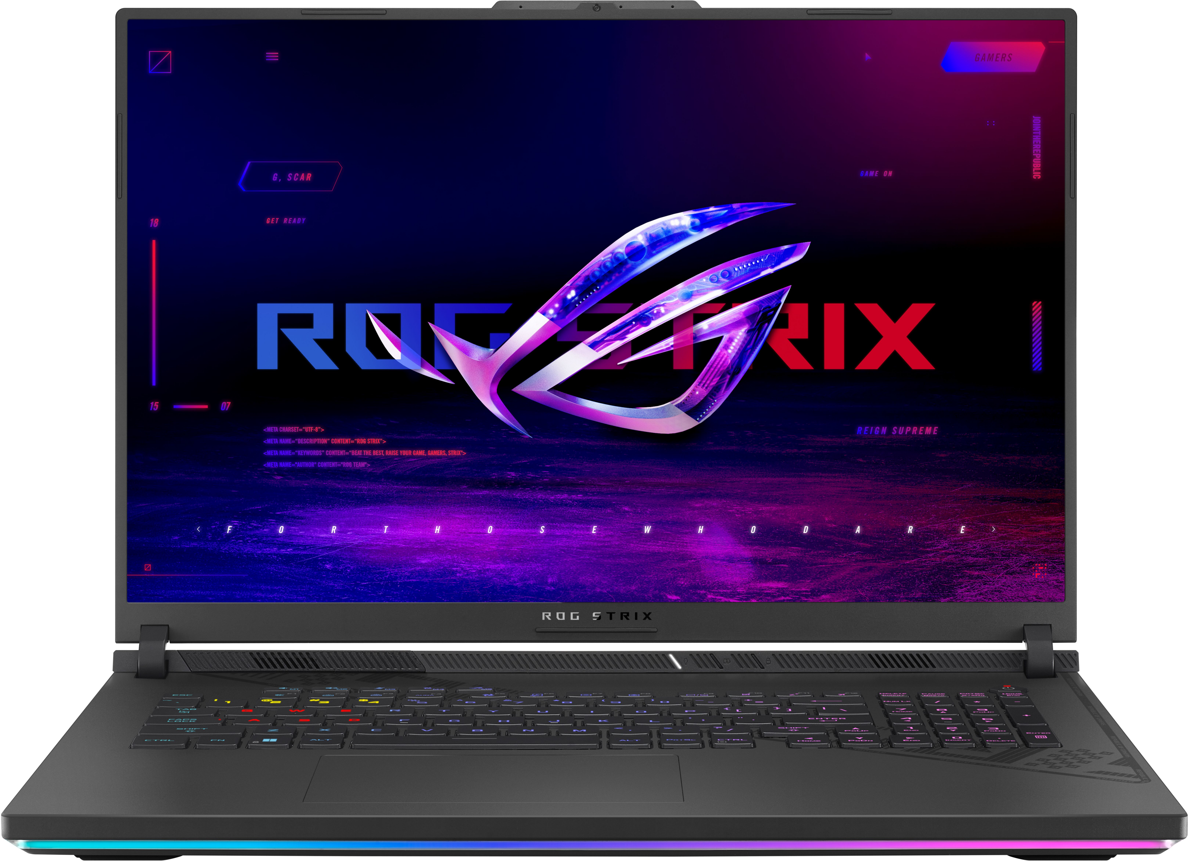 Ноутбук ASUS ROG Strix G18 G814JZR-N6119 OLED (90NR0IN3-M005L0)фото2
