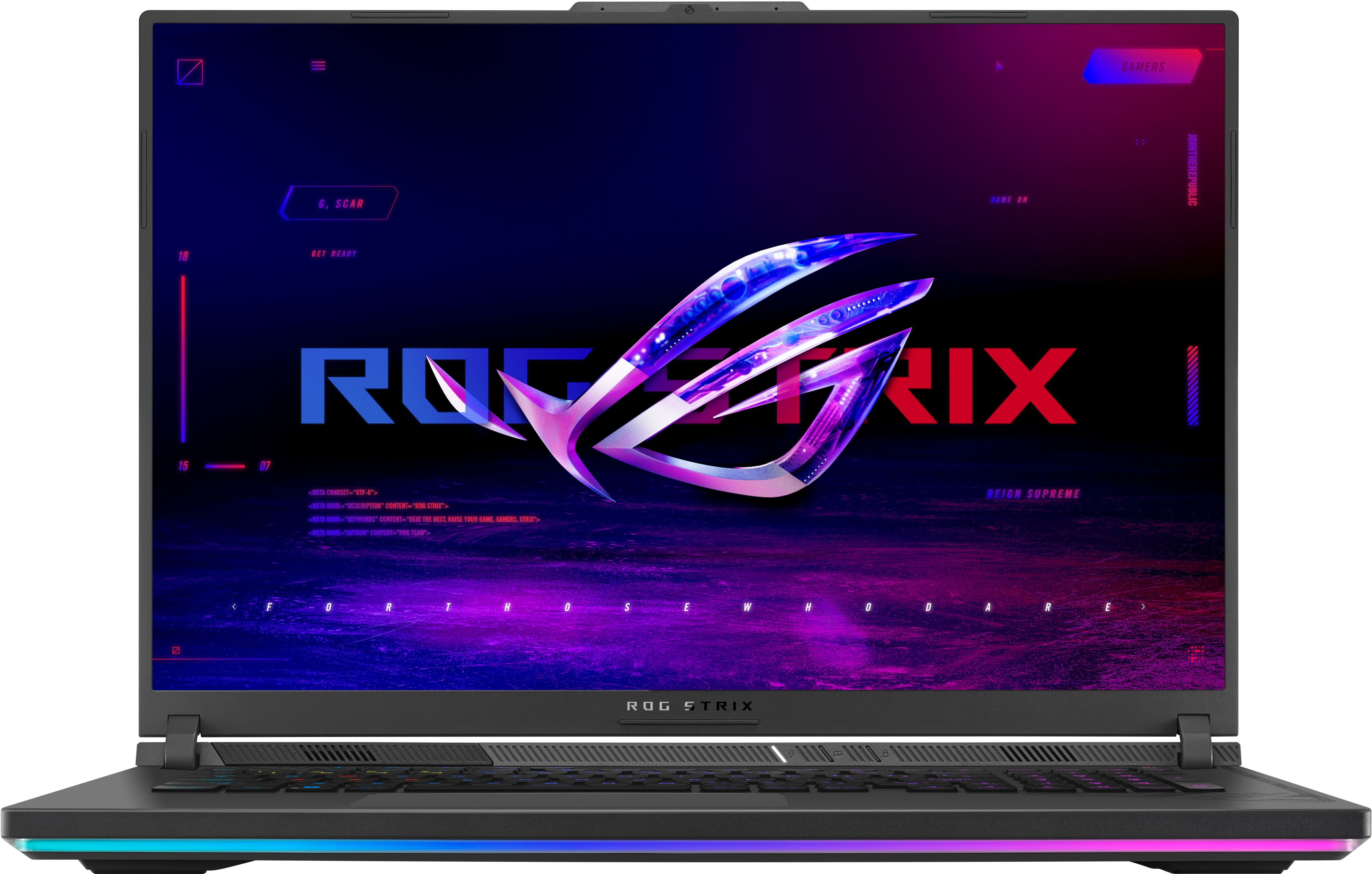Ноутбук ASUS ROG Strix G18 G814JZR-N6119 OLED (90NR0IN3-M005L0)фото5