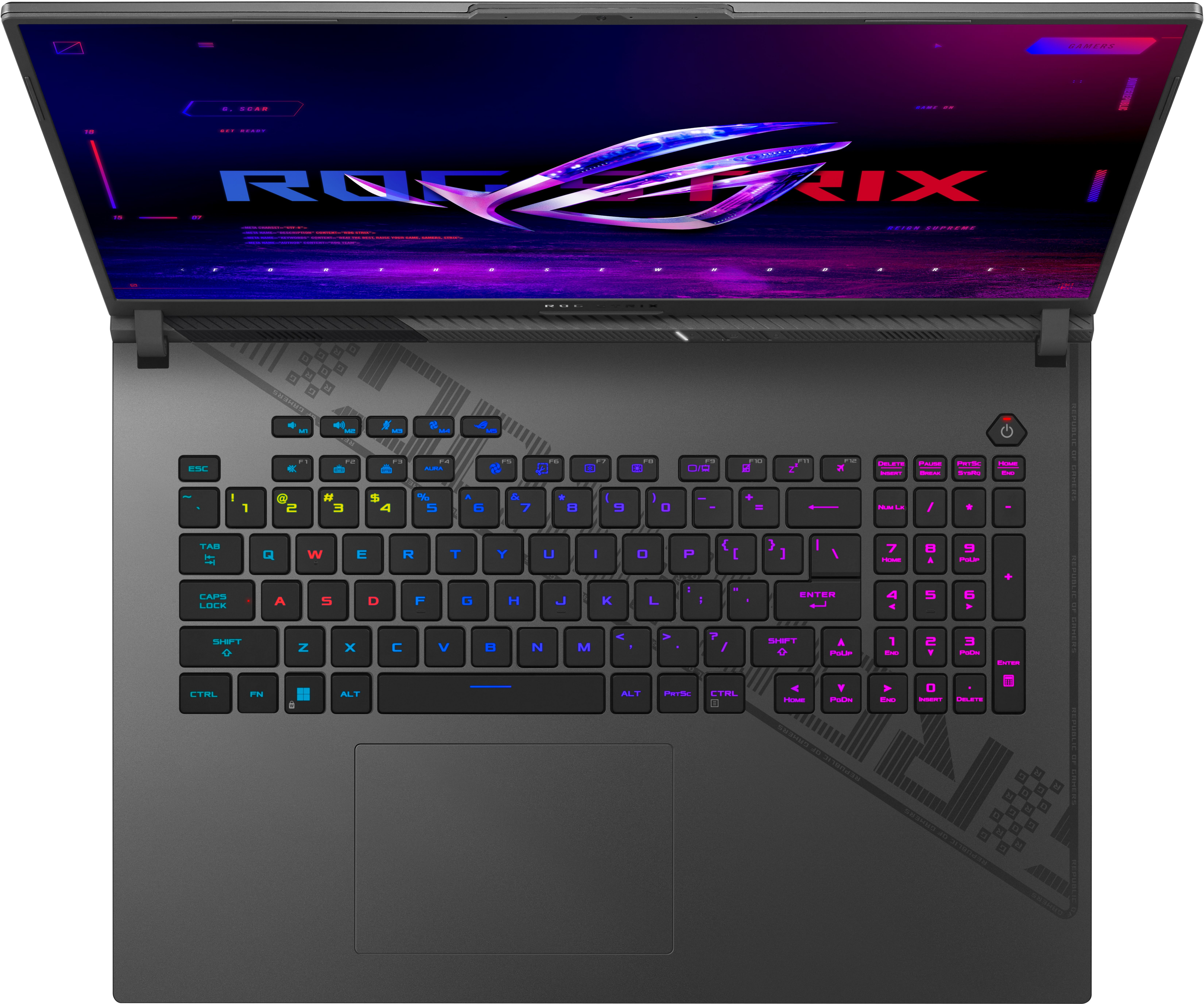 Ноутбук ASUS ROG Strix G18 G814JZR-N6119 OLED (90NR0IN3-M005L0)фото6
