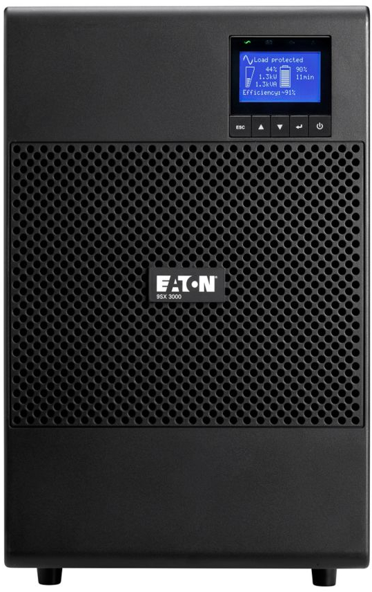 ДБЖ Eaton 9SX, 3000VA/2700W, LCD, USB, RS232, 8xC13, 1xC19 (9SX3000I)фото