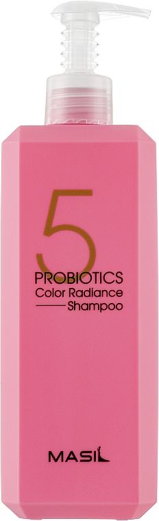 Шампунь для волос Masil 5 Probiotics Color Radiance с пробиотиками для защиты цвета 500мл фото 2