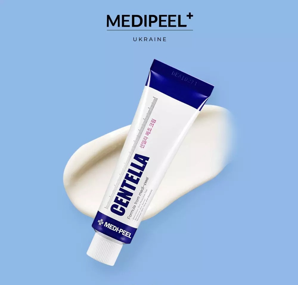 Крем для обличчя Medi-Peel Centella Mezzo Cream заспокійливий з екстрактом азіатської центелли 30млфото3