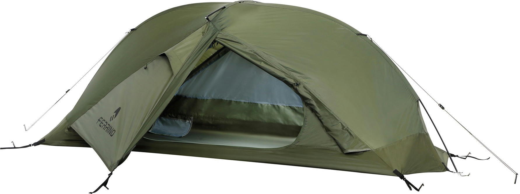 Палатка одноместная Ferrino Grit 1 Olive Green (91210MOOFR) фото 2