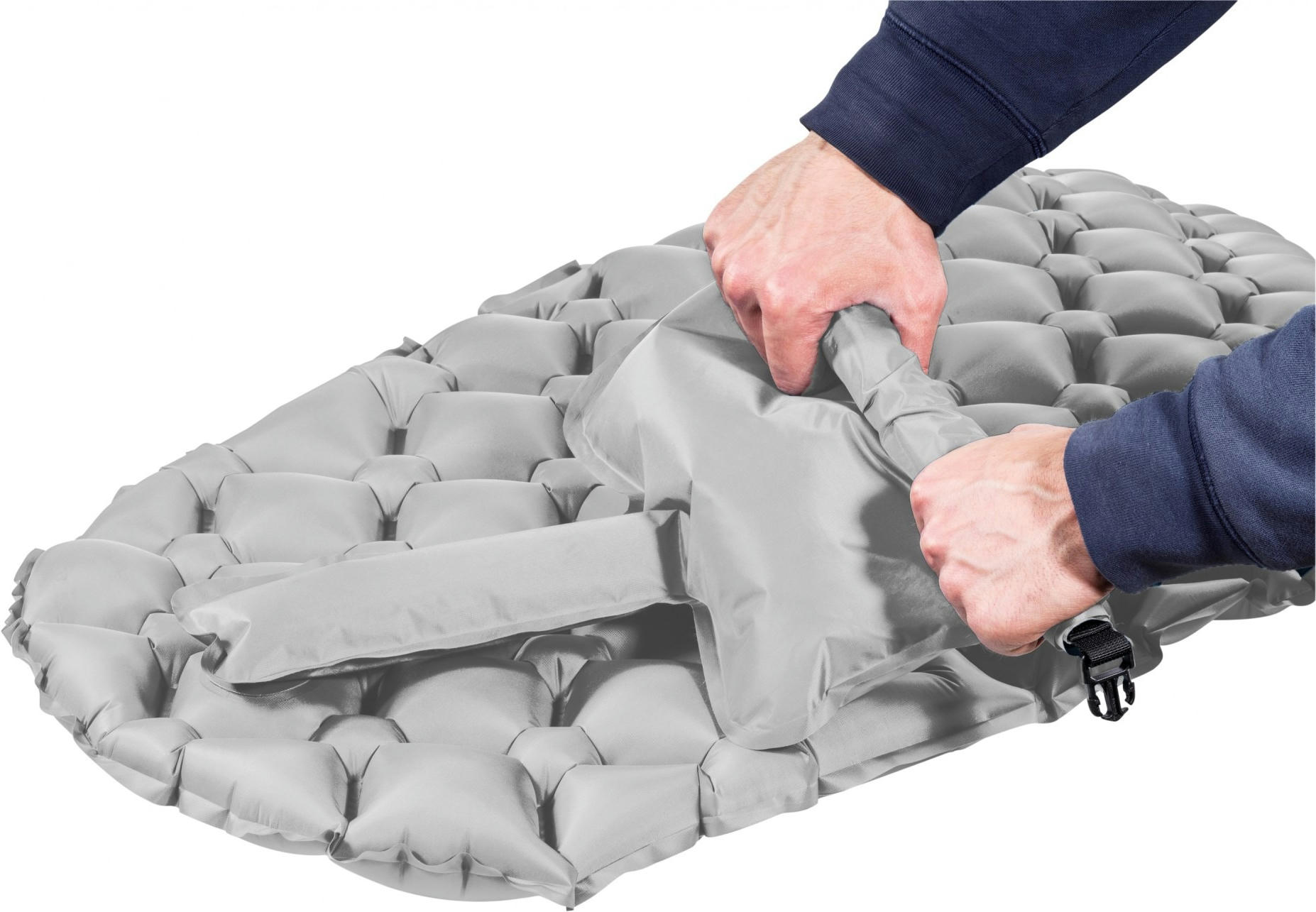 Надувной коврик Ferrino Air Warm Mat Grey (78248OII) фото 5