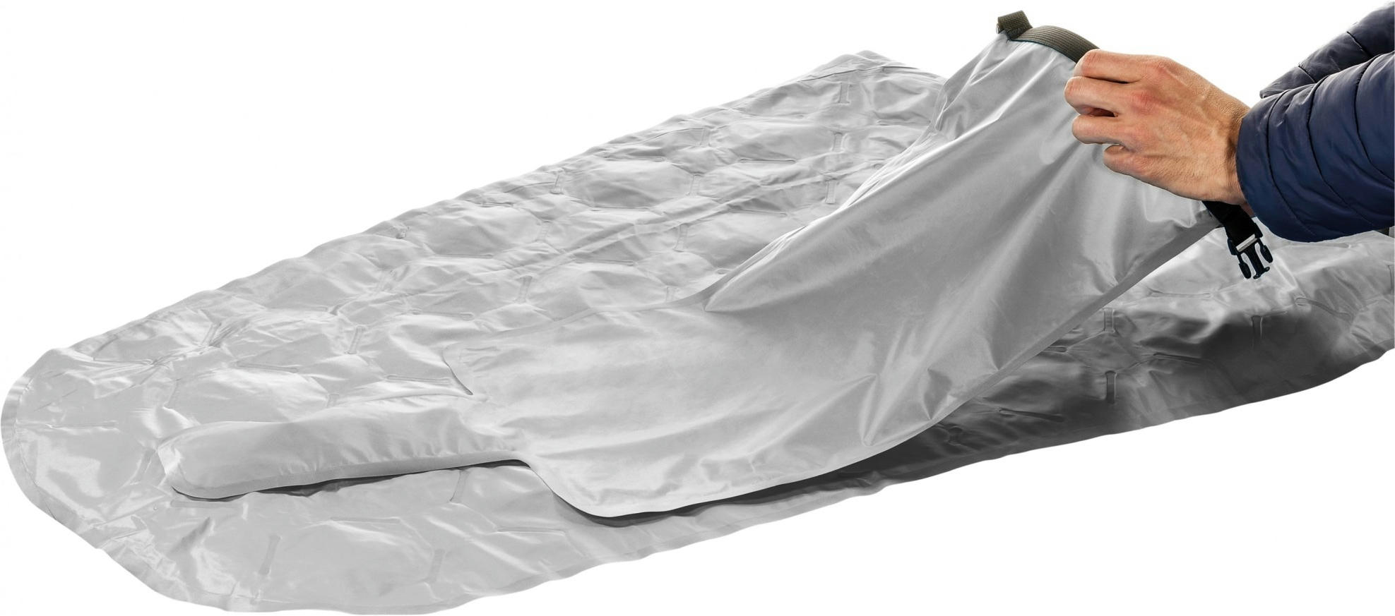 Надувной коврик Ferrino Air Warm Mat Grey (78248OII) фото 4
