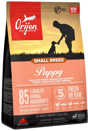 Сухой корм для взрослых собак и щенков малых пород Orijen Small Breed Puppy 1,8 кг фото 2