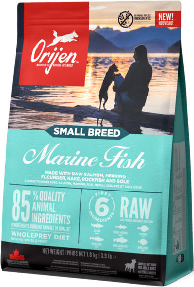 Сухий корм для собак малих порід Orijen Small Breed Marine Fish 1,8 кгфото3