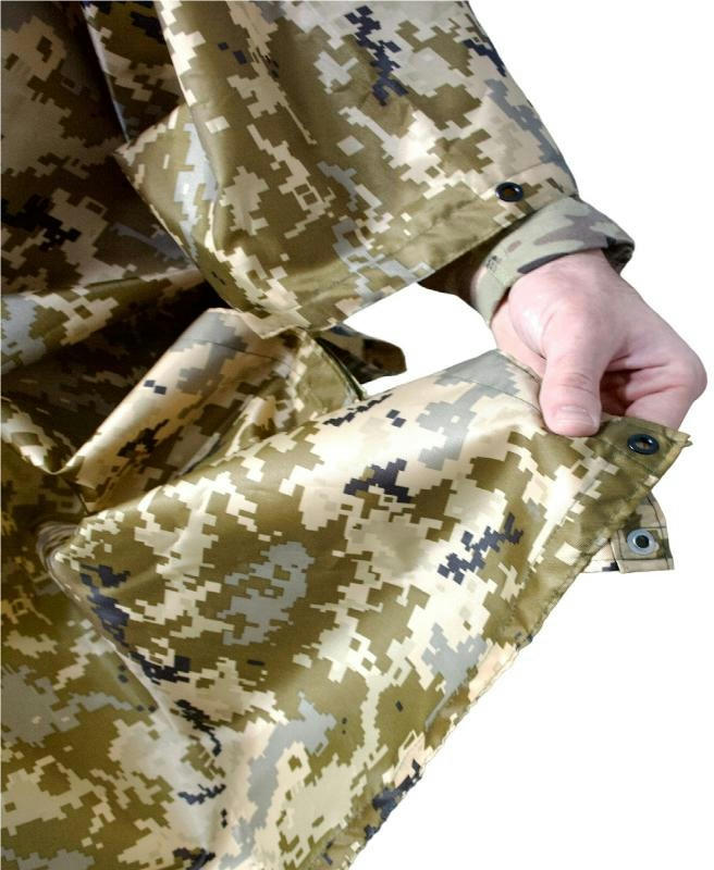 Тактический пончо Ranger пиксель (RA8915) фото 4