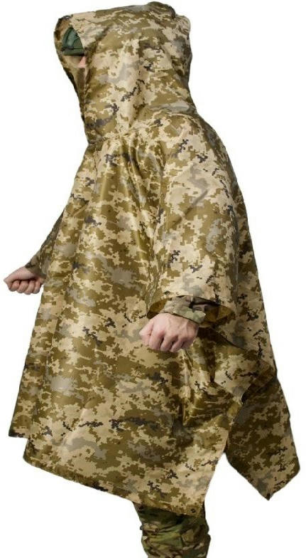 Тактический пончо Ranger пиксель (RA8915) фото 3