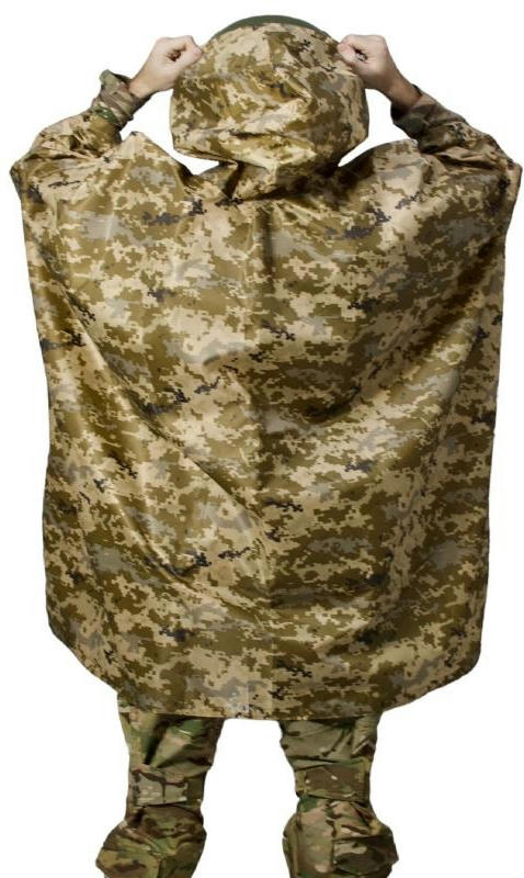Тактический пончо Ranger пиксель (RA8915) фото 2
