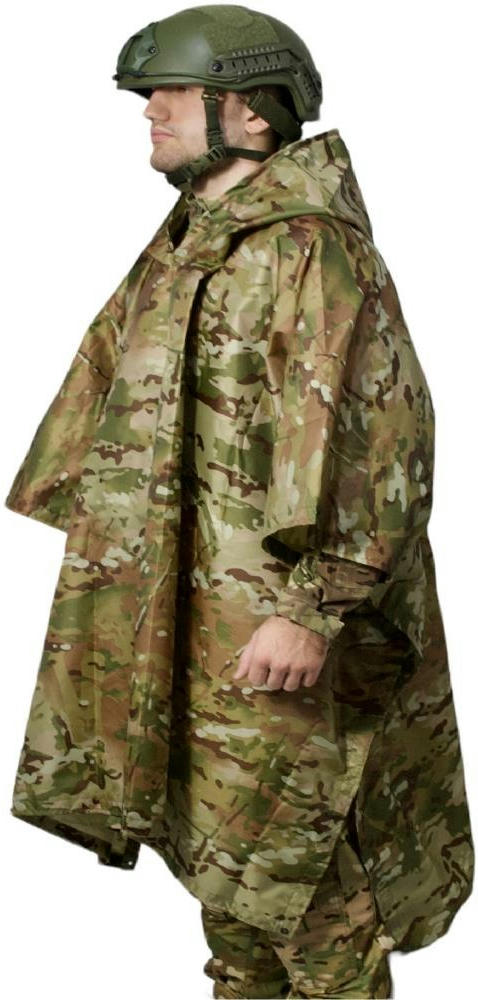 Тактический пончо rip stop Ranger мультикам (RA8919) фото 3