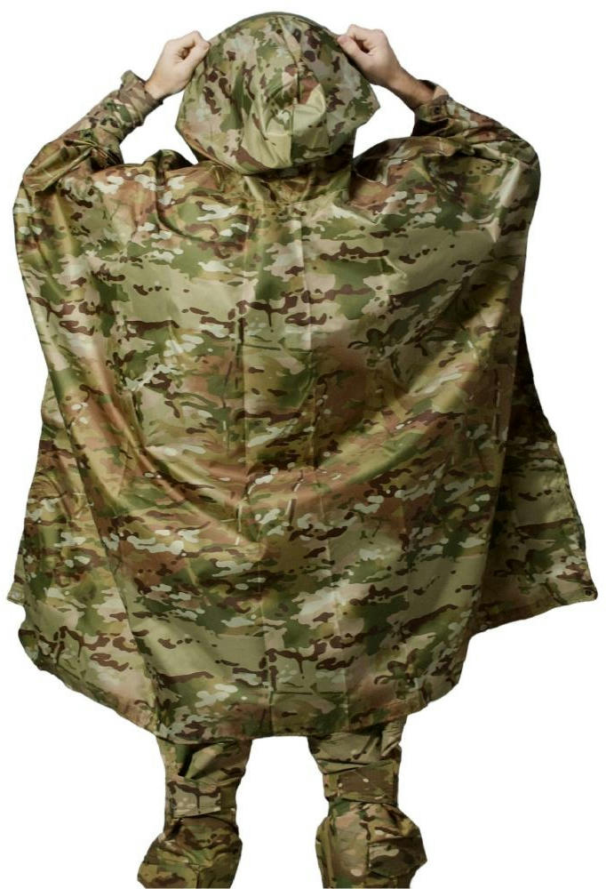 Тактический пончо rip stop Ranger мультикам (RA8919) фото 2