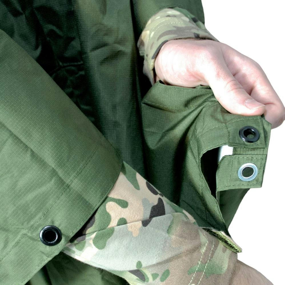 Тактический пончо rip stop Ranger масло (RA8920) фото 4