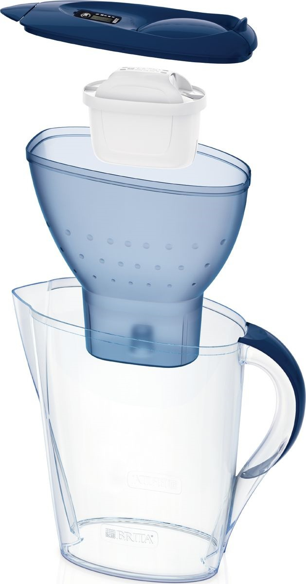 Фільтр-глечик Brita Marella XL Memo MXPro 3.5л (2л очищеної води) білий (1052778)фото3