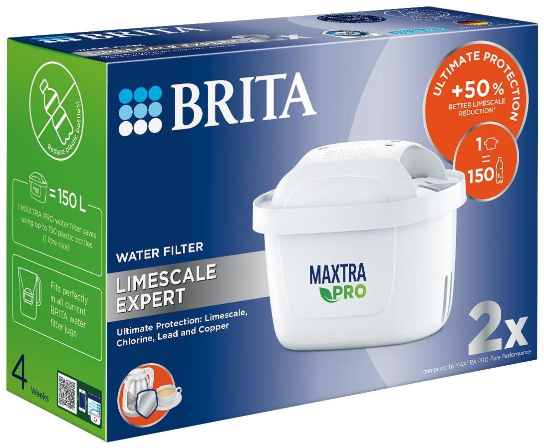 Комплект картриджей Brita MXPro Limescale для жесткой воды 2шт (1051767) фото 2