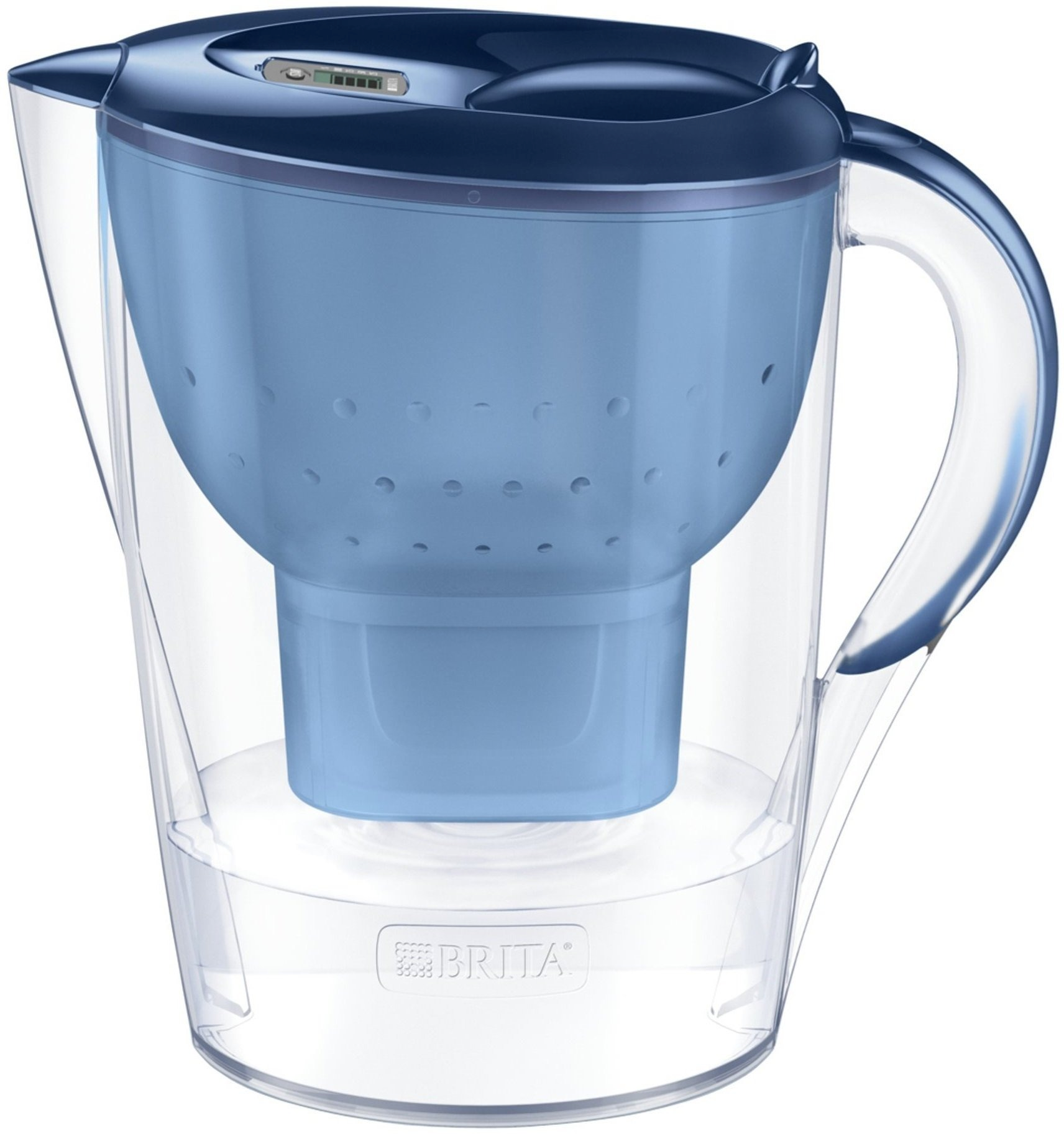 Фильтр-кувшин Brita Marella XL Memo MXPro 3.5л (2л очищенной воды) + 2 картриджа синий (1052786) фото 2